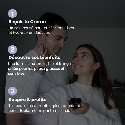 Crème d’hiver hydratante peau grasse
