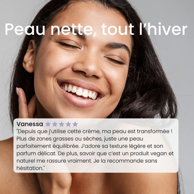 Crème d’hiver hydratante peau mixte