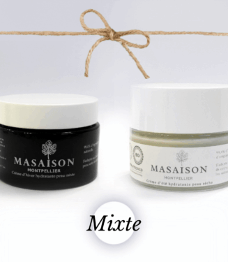 Lot crèmes été et hiver hydratantes peau mixte