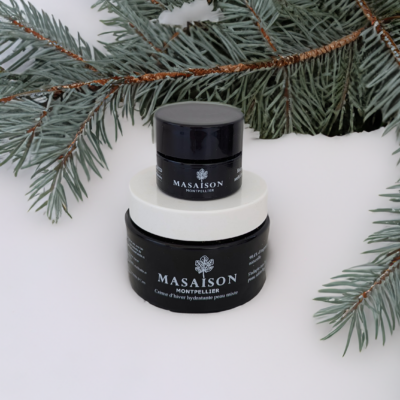 Crème baume à lèvres hiver coffret noël Masaison peau grasse